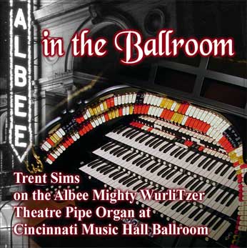 Picture of CD cover that reads, "Albee in the Ballroom.