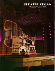 Front cover of Theatre Organ magazine February March 1978