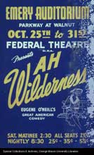 An Emery poster of a comendy in October 1937